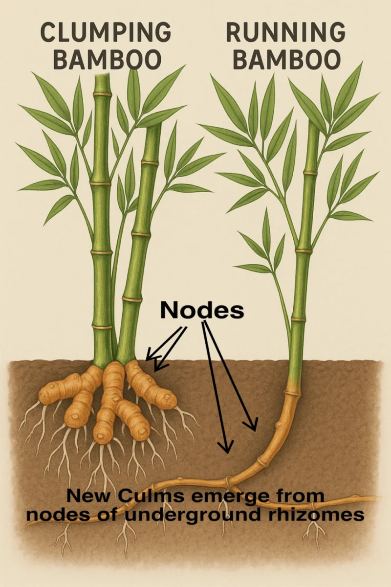 bamboo rhizomes