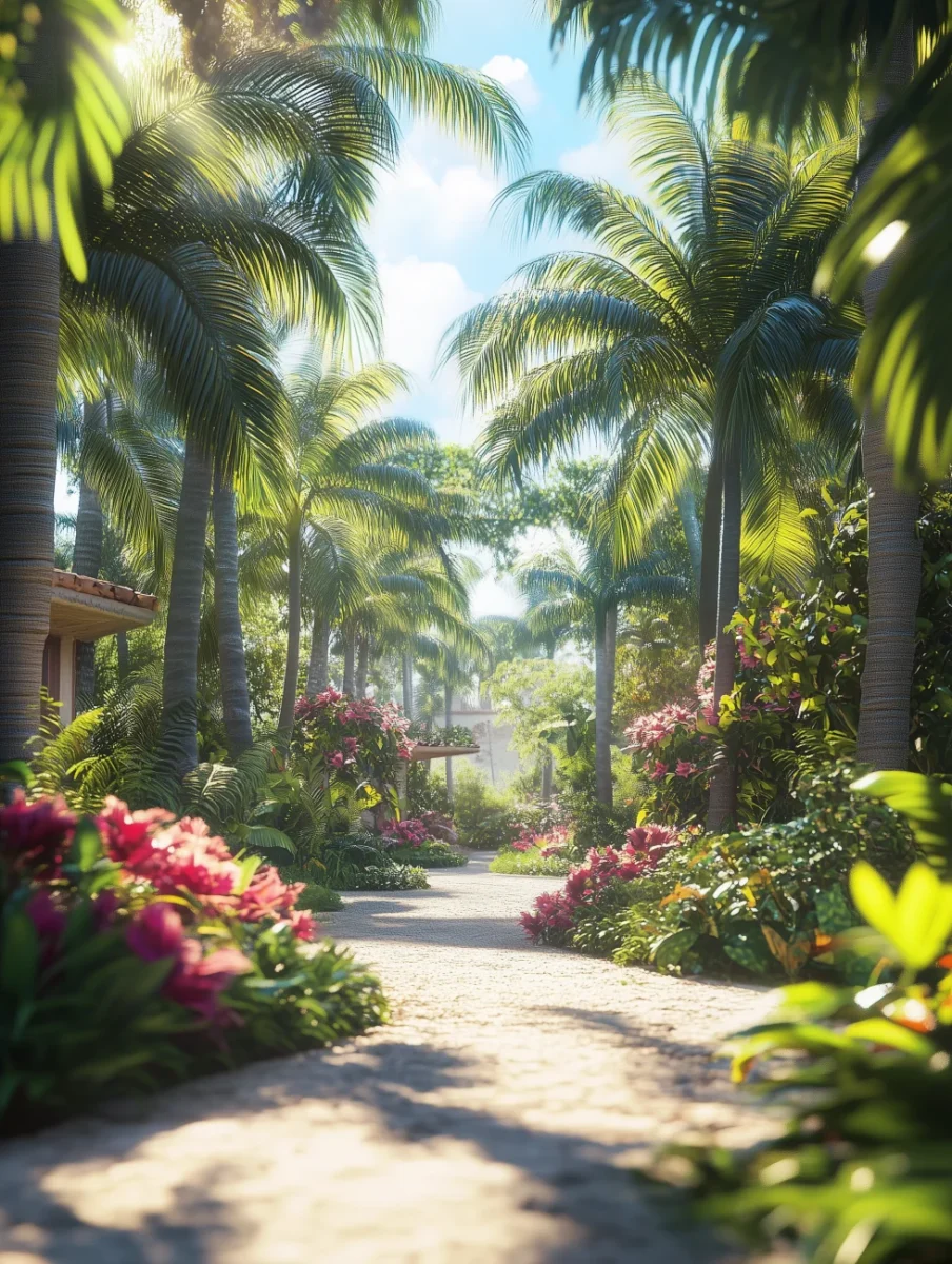 tropical garden ideas