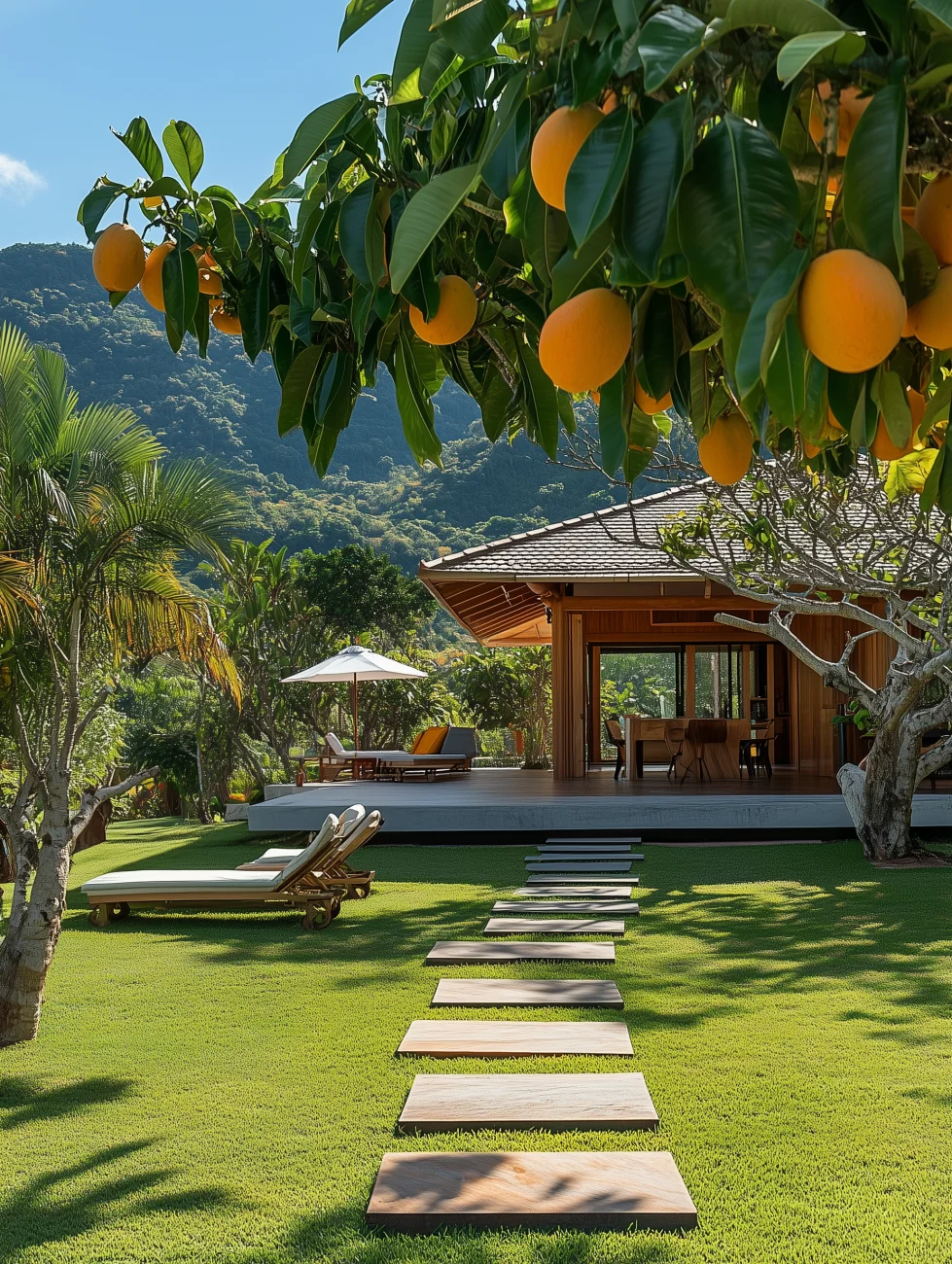tropical garden ideas tropical fruit trees