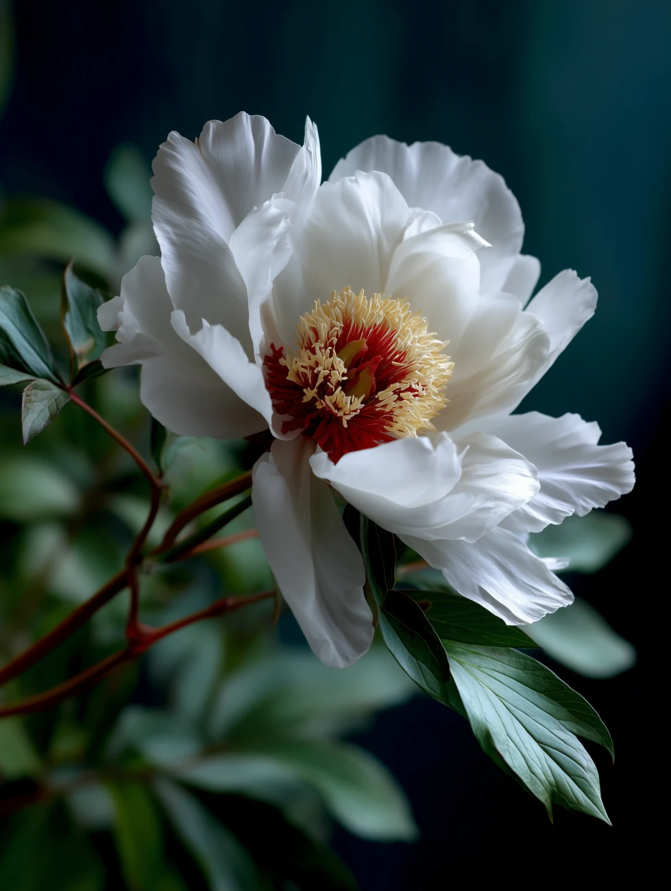 Peoby flower