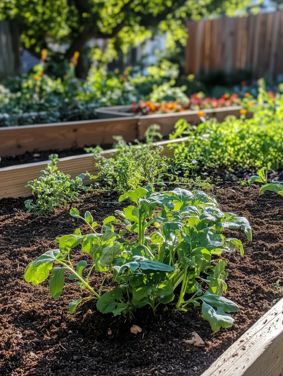 improve garden soil - garden bed